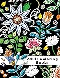 Adult Coloring Books: Floral Garden Coloring Books for Adults Relaxation (Flowers, Animals, and Gardens) by Adult Coloring Books, Tip Top Coloring Books