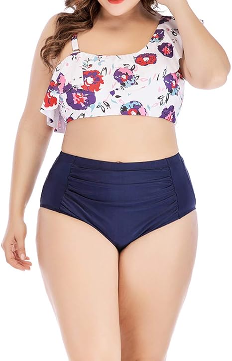 plus size one shoulder crop top