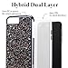 iPhone 7 Plus Case,iPhone 6 Plus Case,ESR Glitter Sparkle Dual Layer Shockproof Hard PC Back + TPU Inner Shell for 5.5
