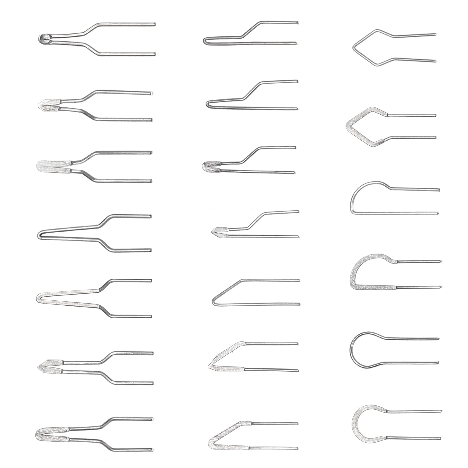 YIHUA Pyrography Wire-Nibs Set for YIHUA 939 II 939-III 939D-II 939D-V 939D-VI 939D-VII 939-V 939-VI Pyrography Station (20 Pcs)