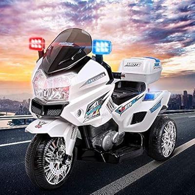 childrens police motorbike