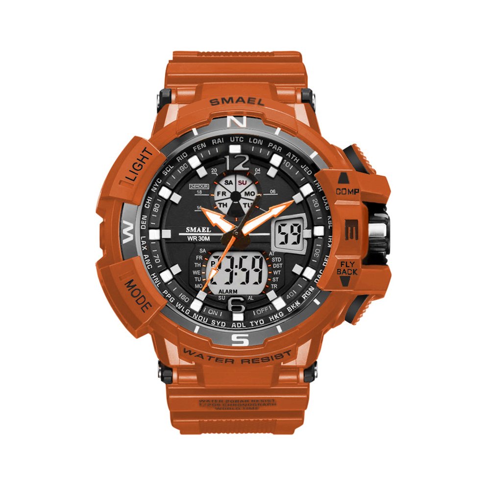 Waterproof Sport Watch for Men Shockproof Multifunctional