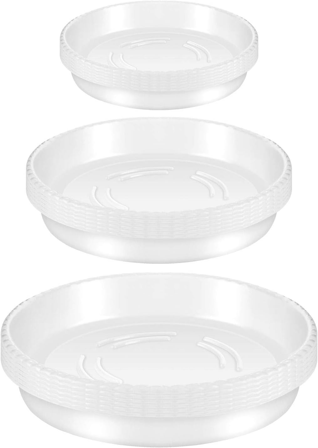 YINGERHUAN 18 Pack Plastic Plant Liner, 6/8/ 10 Inch