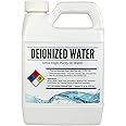 Deionized Water - 32 oz Bottle | Ultra-Pure, Laboratory-Grade Water for Cleaning, Scientific, and Industrial Applications