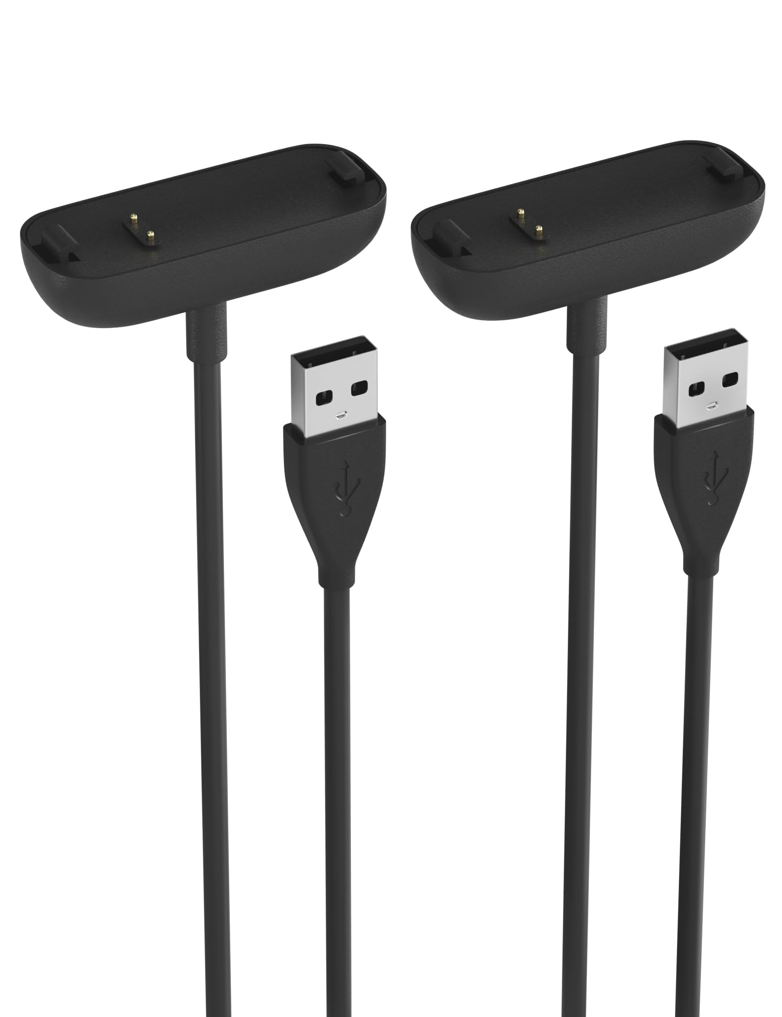 Sinoacc Charger for Fitbit Inpire 2 & ACE 3 Replacement USB Charging Cable 3.3Ft Cord for Fitbit Inpsire 2 Fitness Tracker and Ace 3 Activity Tracker for Kids - 2Pack