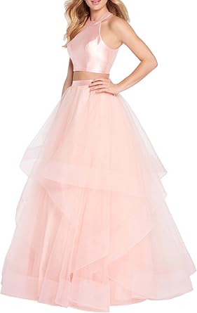 2 piece grad dresses