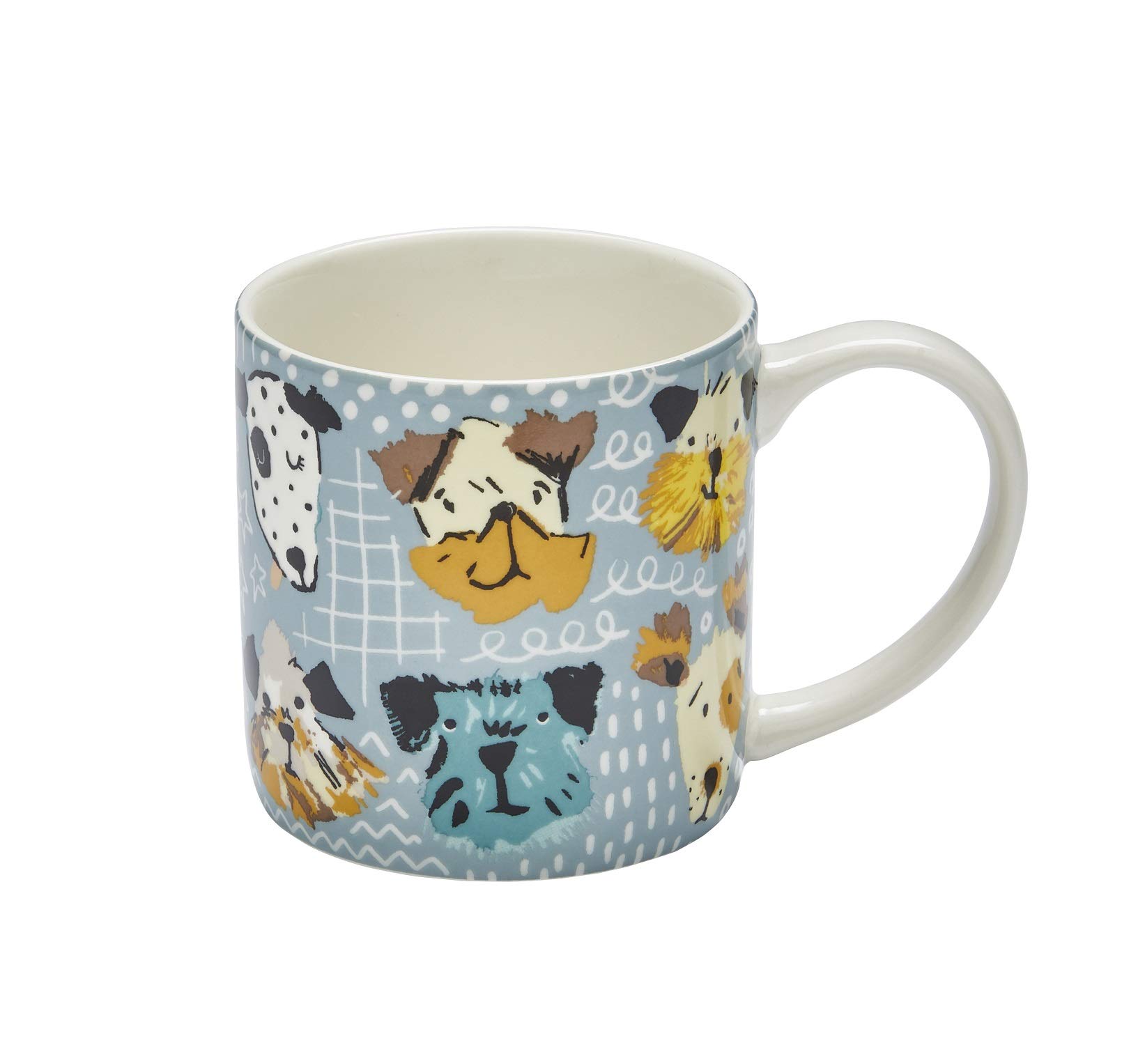 Ulster Weavers Straight Sided Mug Mutley Crew, Bone China, Multi, One Size