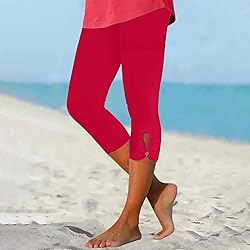 GOHRSHA Yoga Capris with Pockets for Women Workout