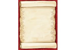 Great Papers! Christmas Scroll Letterhead, 80 count, 11" x 8.5" (2012250)