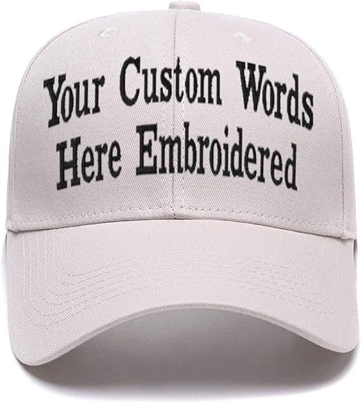 custom adjustable baseball hats