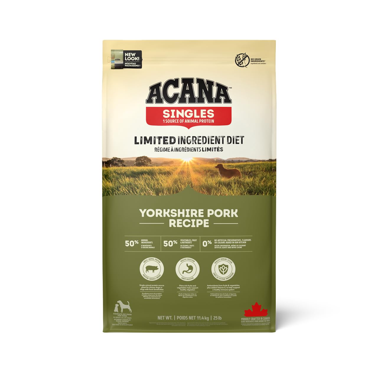 Acana Yorkshire Pork Dog Food, 11.4 kg