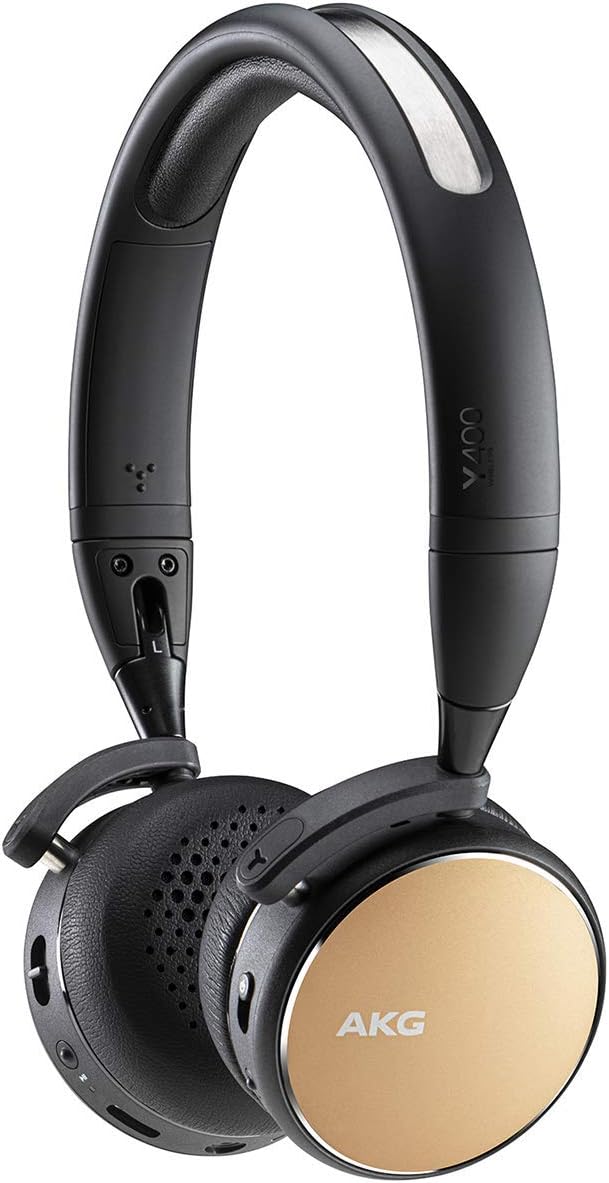 【AKG公式ストア】 AKG Y400 WIRELESS Bluetooth ワイヤレスヘッドホン AAC/SBC対応 オリジナルステッカー付き AKGY400BT-E (ローズゴールド)