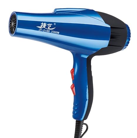 Serliy neue ziemlich mächtig Fünf Stände Professional Hair Blow Dryer 2300W Gebläse Trockner Beauty Salon (Blau)