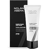 ABERA Nolan Daily Facial Cleanser for Men, Niacinamide + Zincsebum + Soy & Rice Bran Extract, Oil Control & Pore Purifying Face Wash, Refreshing Gentle Cleanser for All Skin Types (3.38 fl oz)