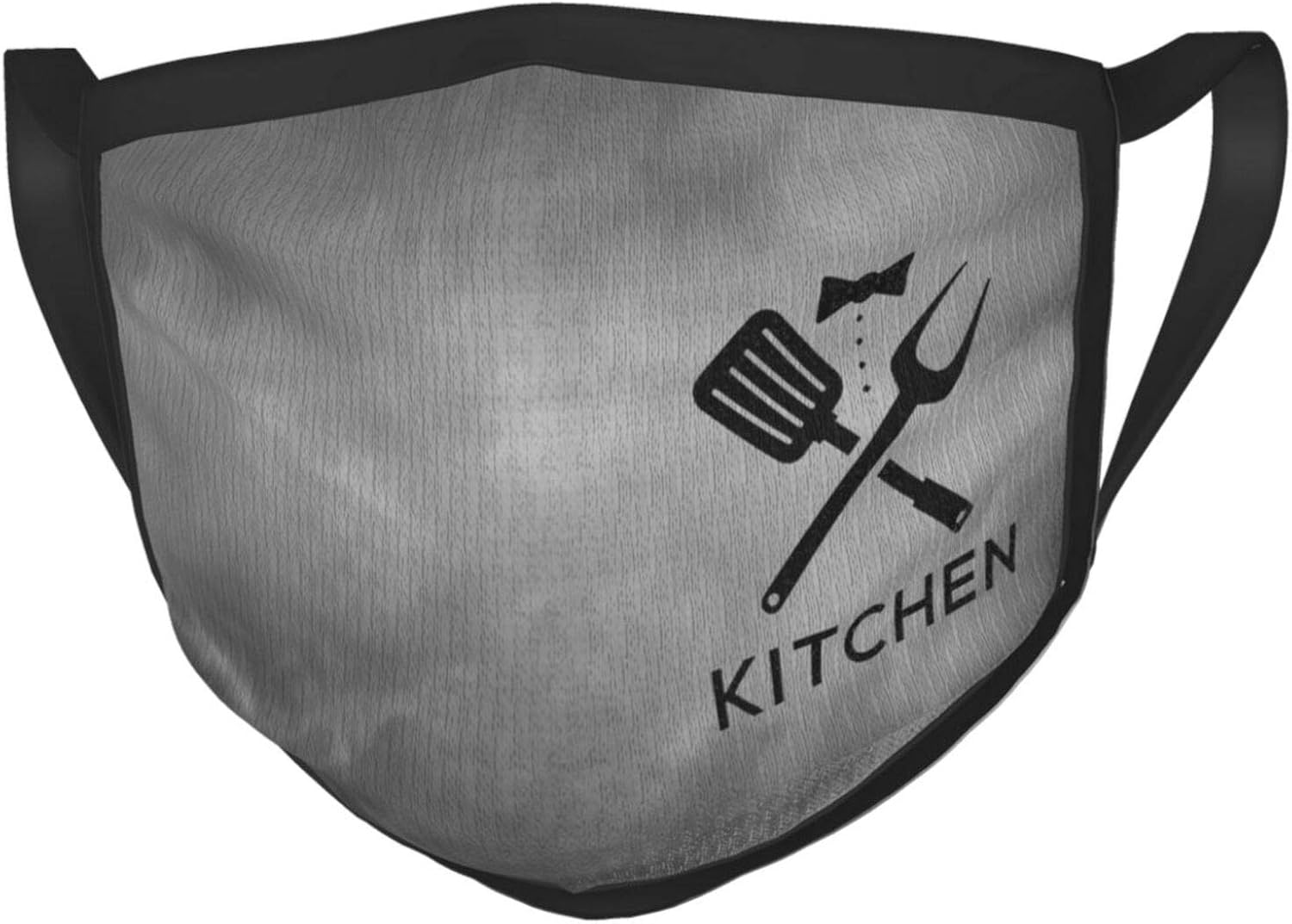 Kitchen Dish Breathable Adult BlackRim Mask Face Mask Adjustable