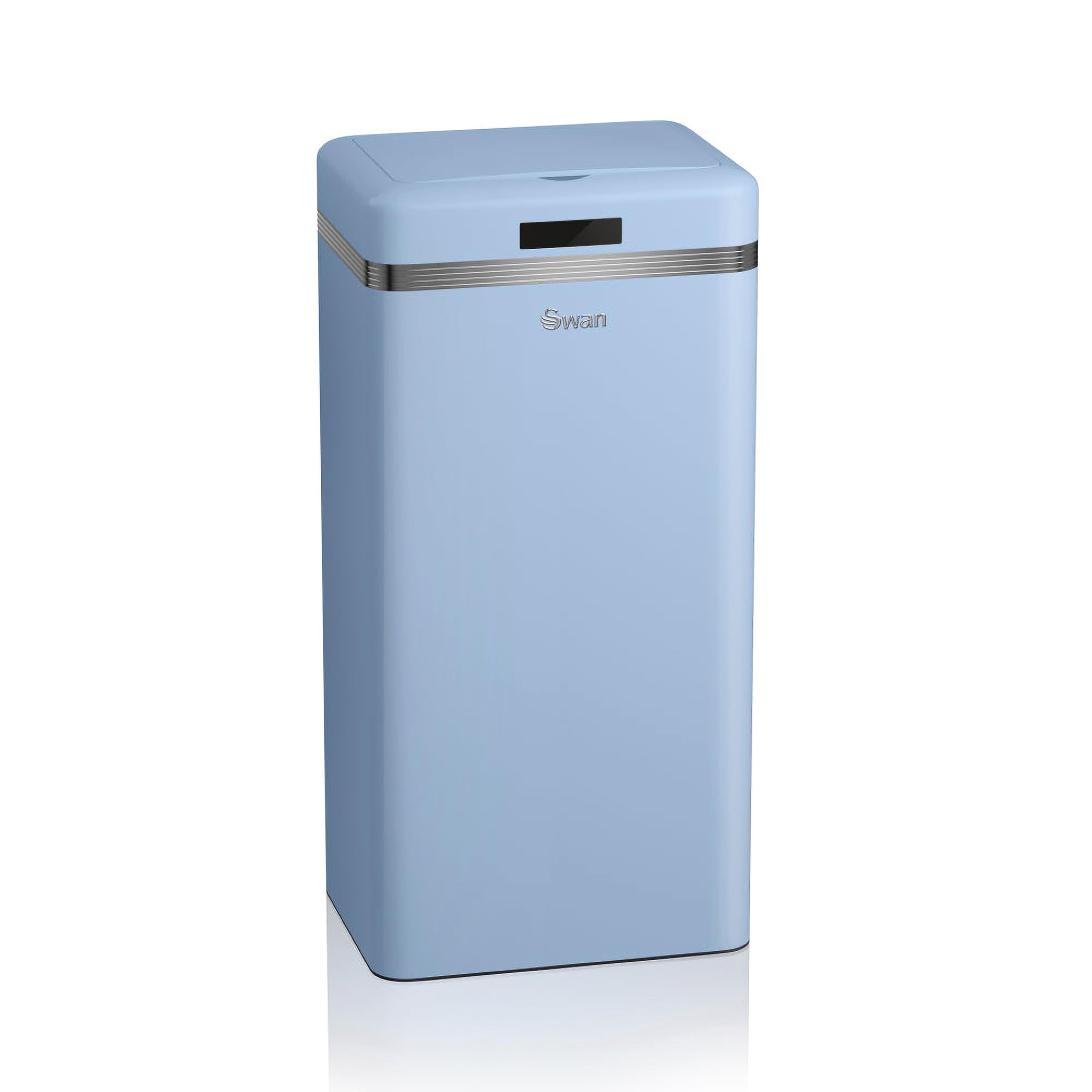 Swan SWKA4500BLN Retro 45L Square Sensor Bin (Blue)