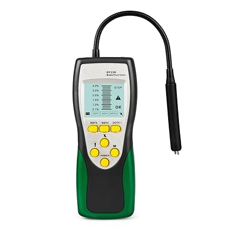 Bremsflüssigkeitstester Bremsflüssigkeitsprüfer brake fluid Tester Bremsflüssigkeitsprüfgerät Ölüberprüfung 250 mm Schwanenha