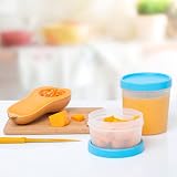 TATAY 0.4L Twist Screw-Top Plastic Food Container Blue 8.5x8.5x11.1 cm view 4
