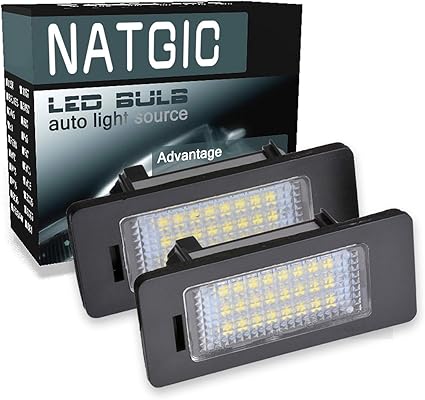 ngcat LED 3528 24 SMD Bombilla licencia número placa lámparas de ...