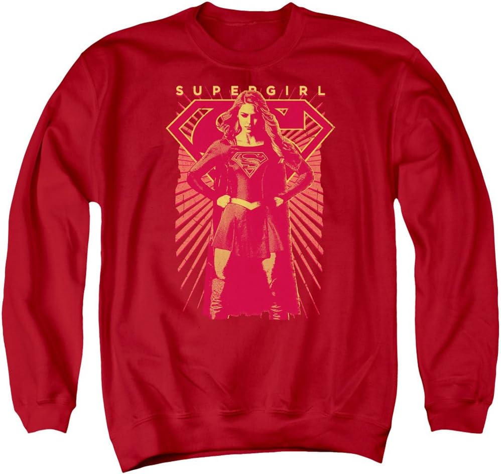 A&E Designs Supergirl Sweatshirt Ready Set Sweat Shirt
