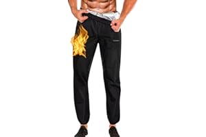 Nano Hertz Sauna Suit Sweat Shapewear Pants Joggers Trousers Boxing Workout Weight Loss Body Shaper Sweatsuit Exercise Men