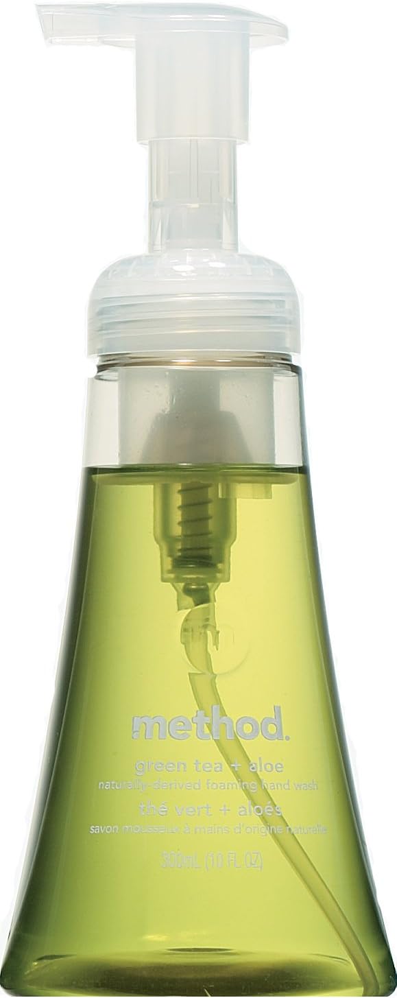 Method Foaming Hand Wash Green Tea Aloe 10 fl oz Biodegradable