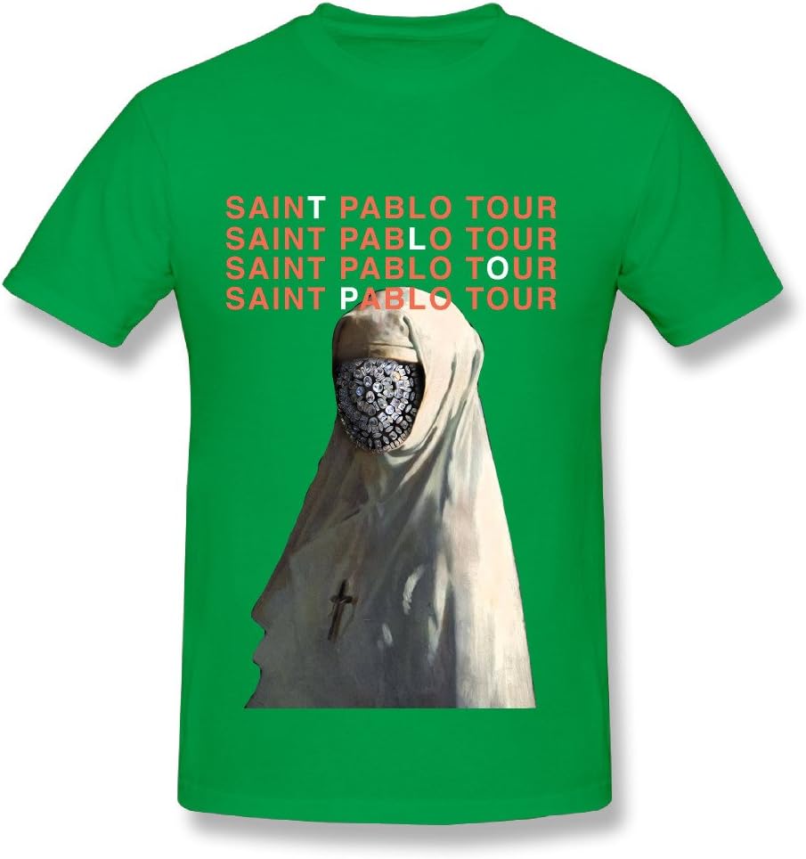 UTU Kanye West Saint Pablo Tour Mens Fashion T Shirt Black