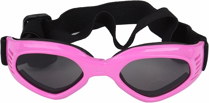 Amazon Phoenix 犬用 サングラス ゴーグル 紫外線予防 対策 ペット用品 くもり止め加工 拡散防止レンズ ワンちゃん用 中型犬 大型犬 おしゃれ ツーリング ピンク Phoenix サングラス 通販