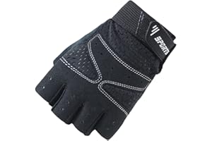 Miokkley Girls Fingerless Bike Gloves, Sport Gloves for 5-12 Year Girls Monkey Bars Rock Climbing Cycling Biking Fishing