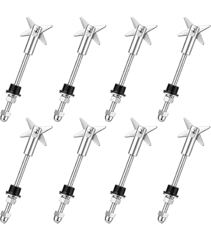 わたを 10 Toggle Bolts #6-32 X 4