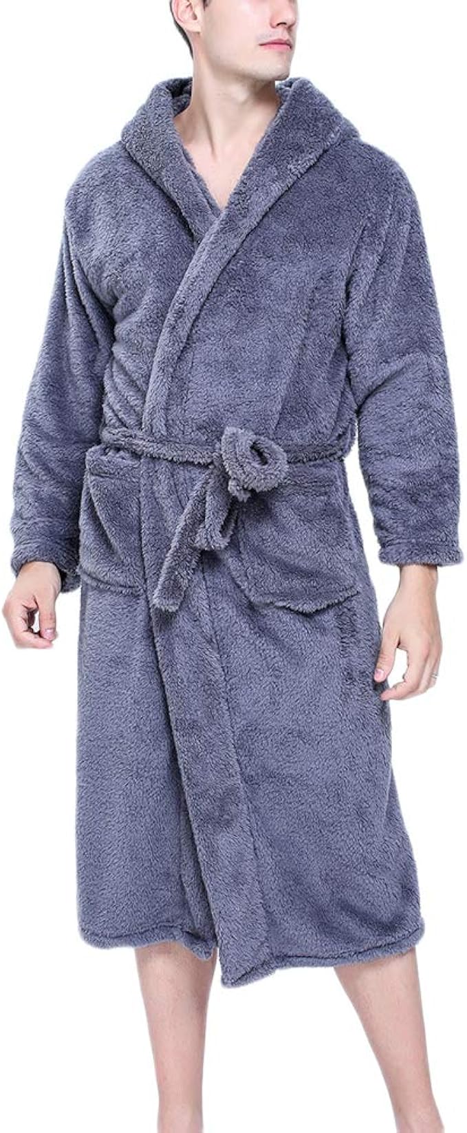 Albornoz De Baño, Suave Absorbente Y Cómodo para Mujer Y Hombre con ...