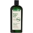 Thicker Fuller Hair 2-in-1 Thickening Shampoo and Conditioner for Men - Shampoo for Thinning Hair - Hydrating Shampoo with Aloe Leaf Juice - 12 oz