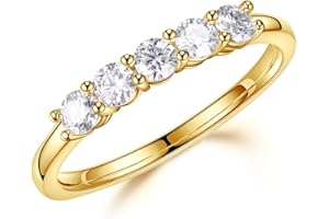 SMILEST Moissanite Rings for Women, Milgrain Marquise Eternity Ring D Color VVS1 Clarity Moissanite Rings 925 Sterling Silver Art Deco Ring Stackable Rings Promise Rings for Women Engagement Rings