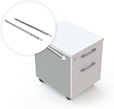 Emuca Ball Bearing Drawer Slides Partial Extension 17mm 374mm Set of 5 view 6