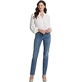 NYDJ Women's Petite Size Marilyn Cord Straight Leg Jeans