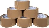 Requisite Needs Heavy Duty Packing Tape 6 Roll Brown 48mm x 66m view 3