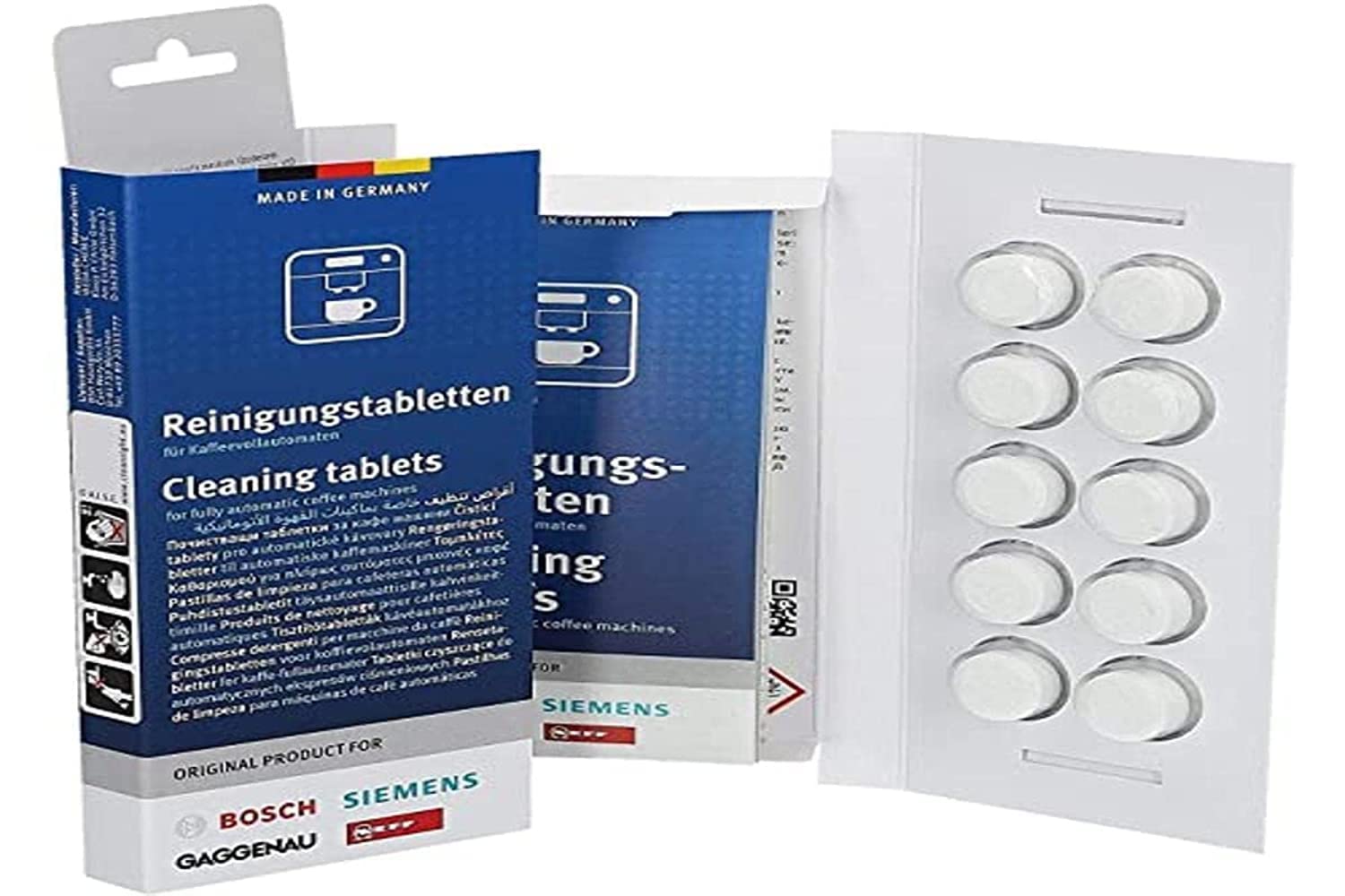 Bosch Home Appliances 311940 Cleaning Tablets, White