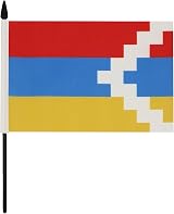AZ FLAG Nagorno-Karabakh Table Flag 5x8 inches 21x14 cm Polyester view 2