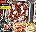 8x8 Foil Pans (55 Pack) - 8 Inch Square Aluminum Pans - Disposable Baking Pans for Heating, Prepping Food & Baking Cakes - Aluminum Baking Pans Disposable - 8 x 8 Baking Pan - Bottom: 6.5x6.5