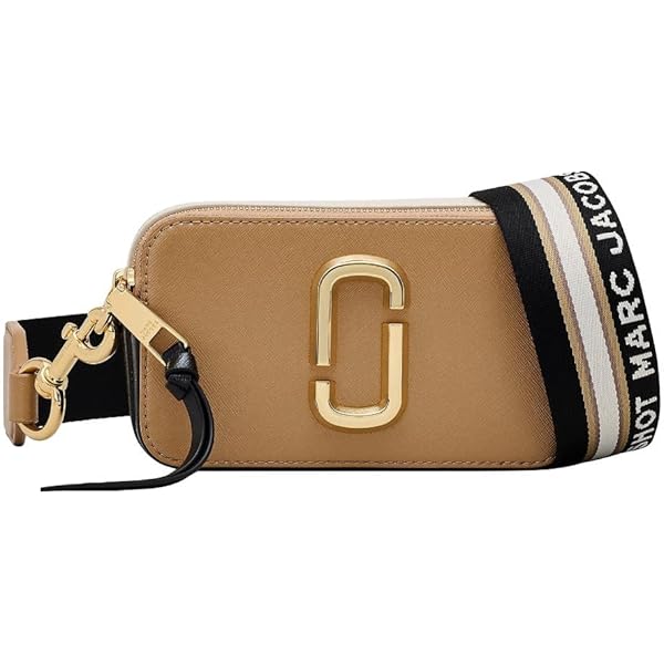 Marc Jacobs Womens The Snapshot Wristlet Joy Yellow Multi One Size