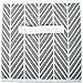 DII Non Woven Storage Collection Polyester Herringbone Bin, Small Set of 4, Gray, 4 Piece