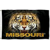 Missouri Mizzou Tigers Tiger Eyes College Flag