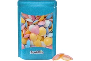 Fruidles Sour Satellite Wafers Filled With Sour Powder, Fun for Snacking, Parties, Events, and Platters, Non-GMO - (Pack of 24)