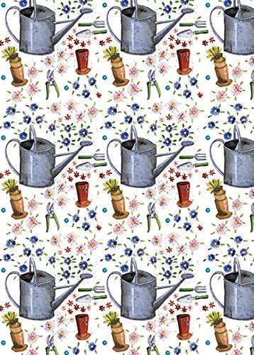 ALEX CLARK Watering CAN Bagged Gift WRAP & Tags