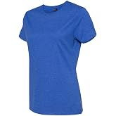 Hanes Women's Perfect-T Crewneck T-Shirt, Lightweight Cotton Short Sleeve Tee for Women