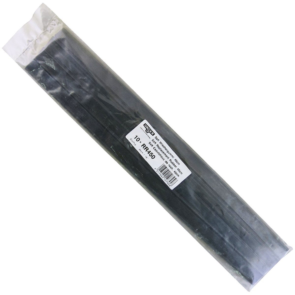 Unger CD051-18 Pro Squeegee Rubber Blade, 45 cm (Pack of 10)