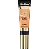 Too Faced Born This Way Soft Matte Foundation | Hydrating, Blurring, Waterproof, All-Day Oil Control Foundation that Helps Smooth Skin’s Appearance, 1 Fl Oz