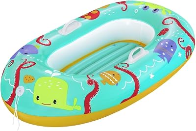 Bestway Junior Sea Creature Pool Raft for Kids 1.19m x 76cm