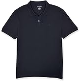 Banana Republic Mens 803392 Regular Fit Pique Mesh Organic Cotton Monogram Polo Shirt