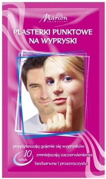 Plasters against Acne Covers Hides Spots Eczema Prevents Bacteria Marion 10pcs